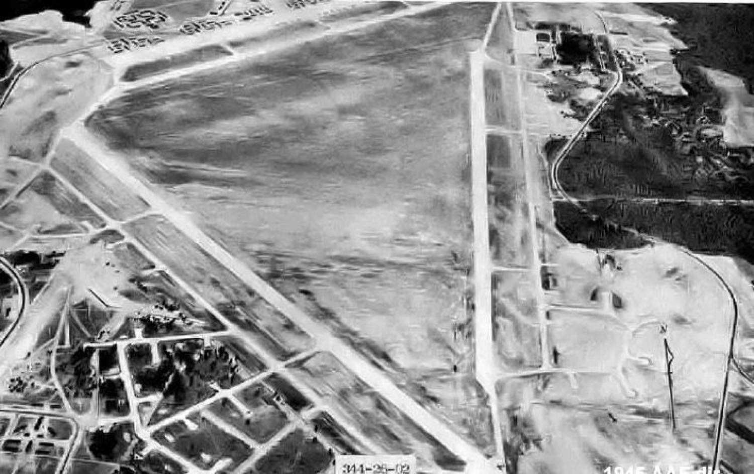 The airfield, 26 February 1944