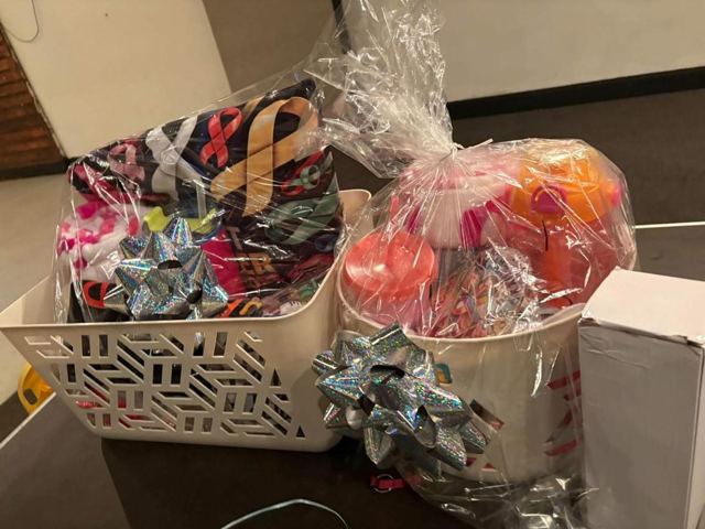 Gift baskets for the walkers