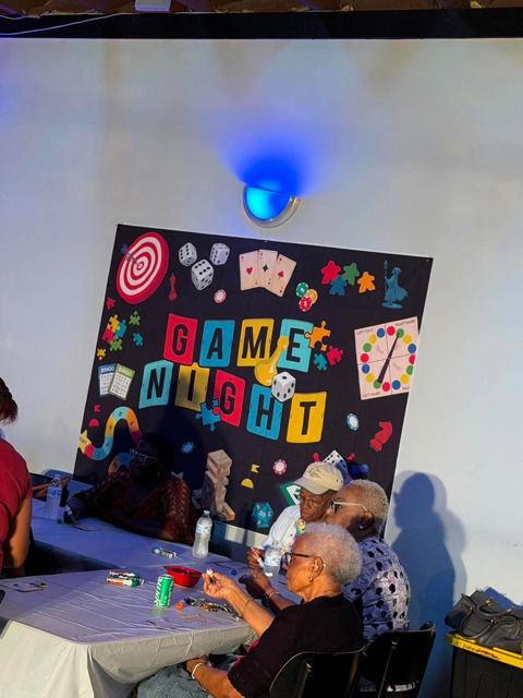 The Game Night wall