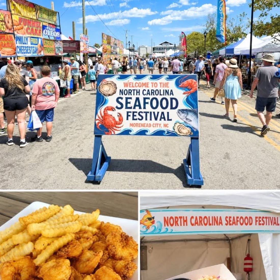 North Carolina Seafood Festival flyer