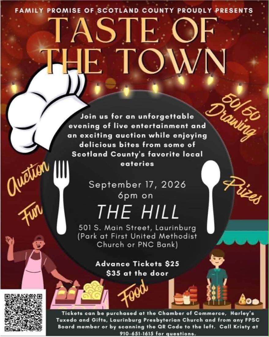 Taste of the Town flyer