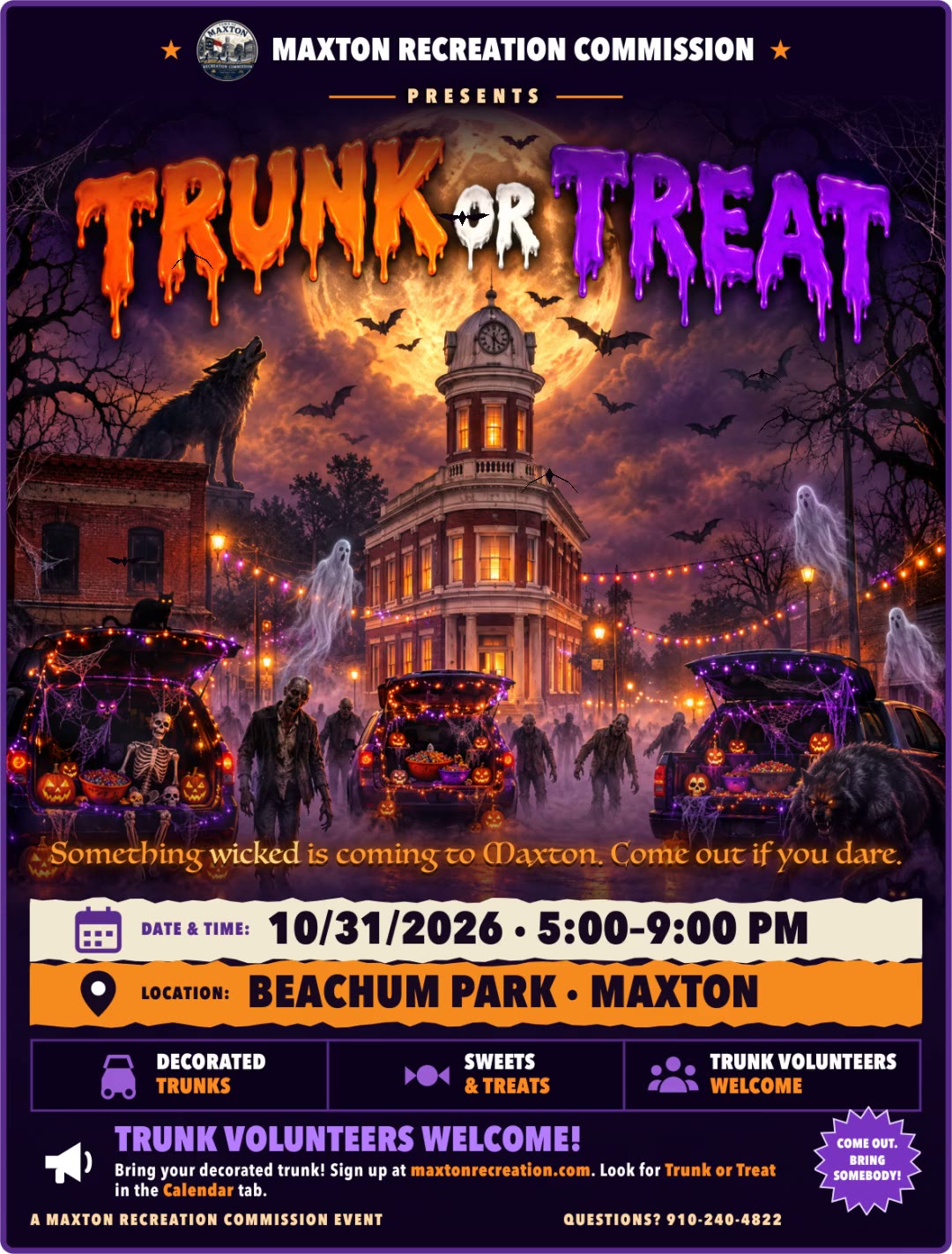 Trunk-or-Treat flyer